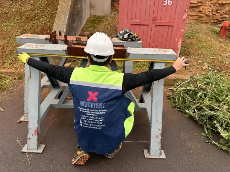 Contrôle dimensionnel d’un accessoire de levage